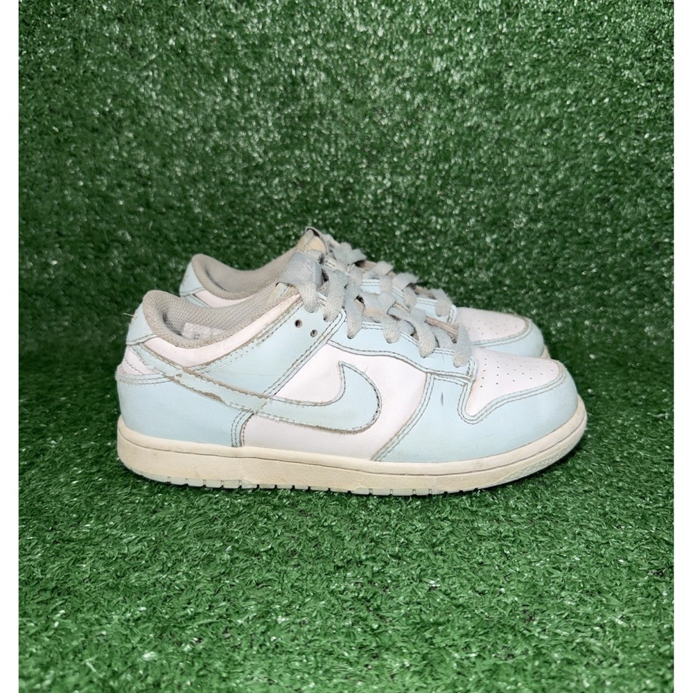 Nike Dunk Low Youth Little Kids Size 3Y Blue White Shoes Sneakers CW1588-100